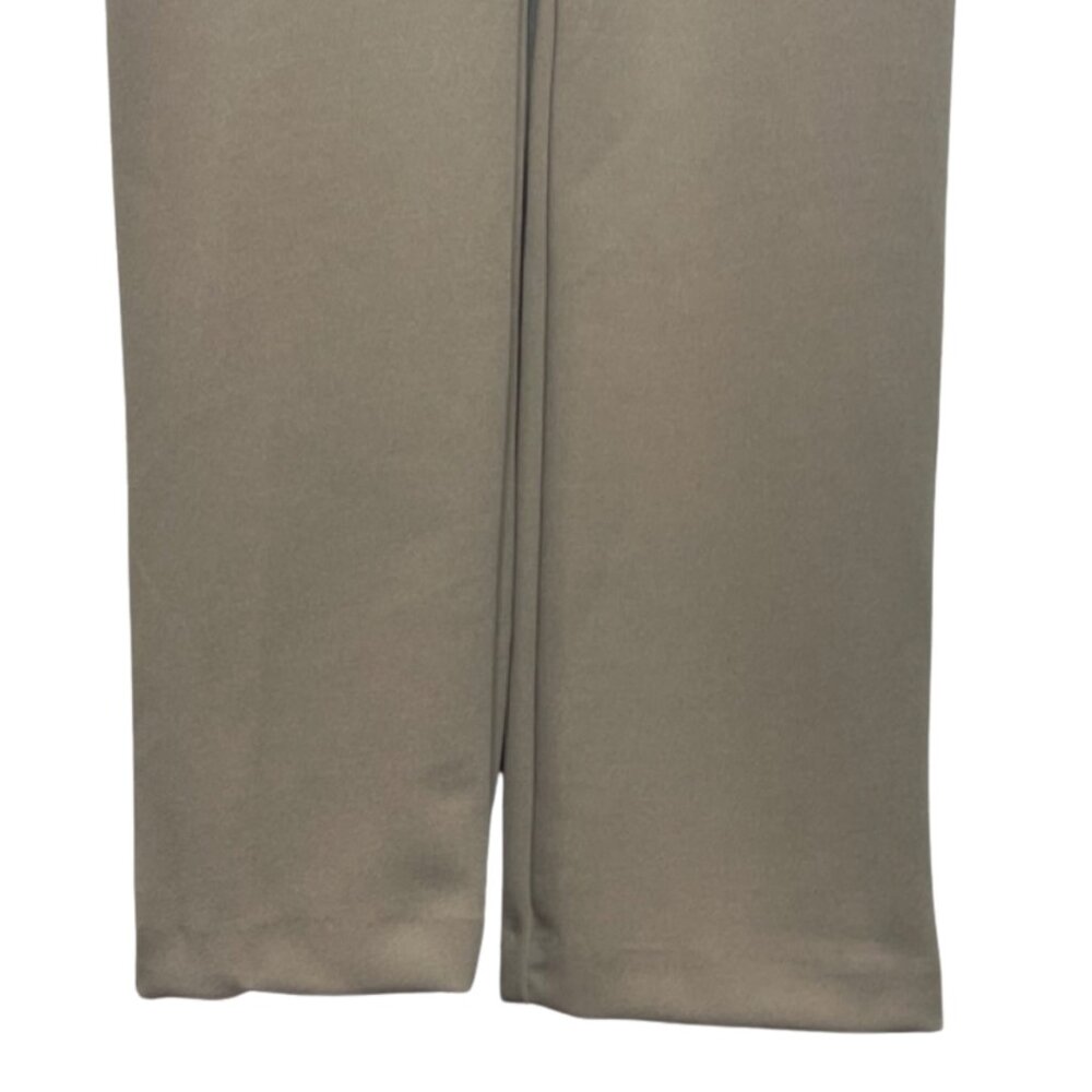 JULES & LEOPOLD | Women's Tan Office Pull On Flat Front Dress Pants | Size M - Picture 4 of 13